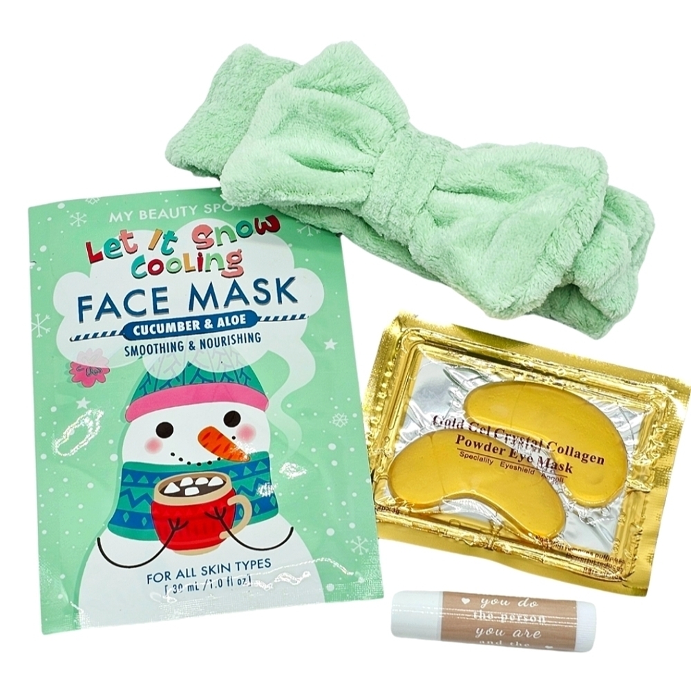 Beauty Bliss Gift Set Self Care Moisturize Rejuvenate Holiday Face Mask Winter
